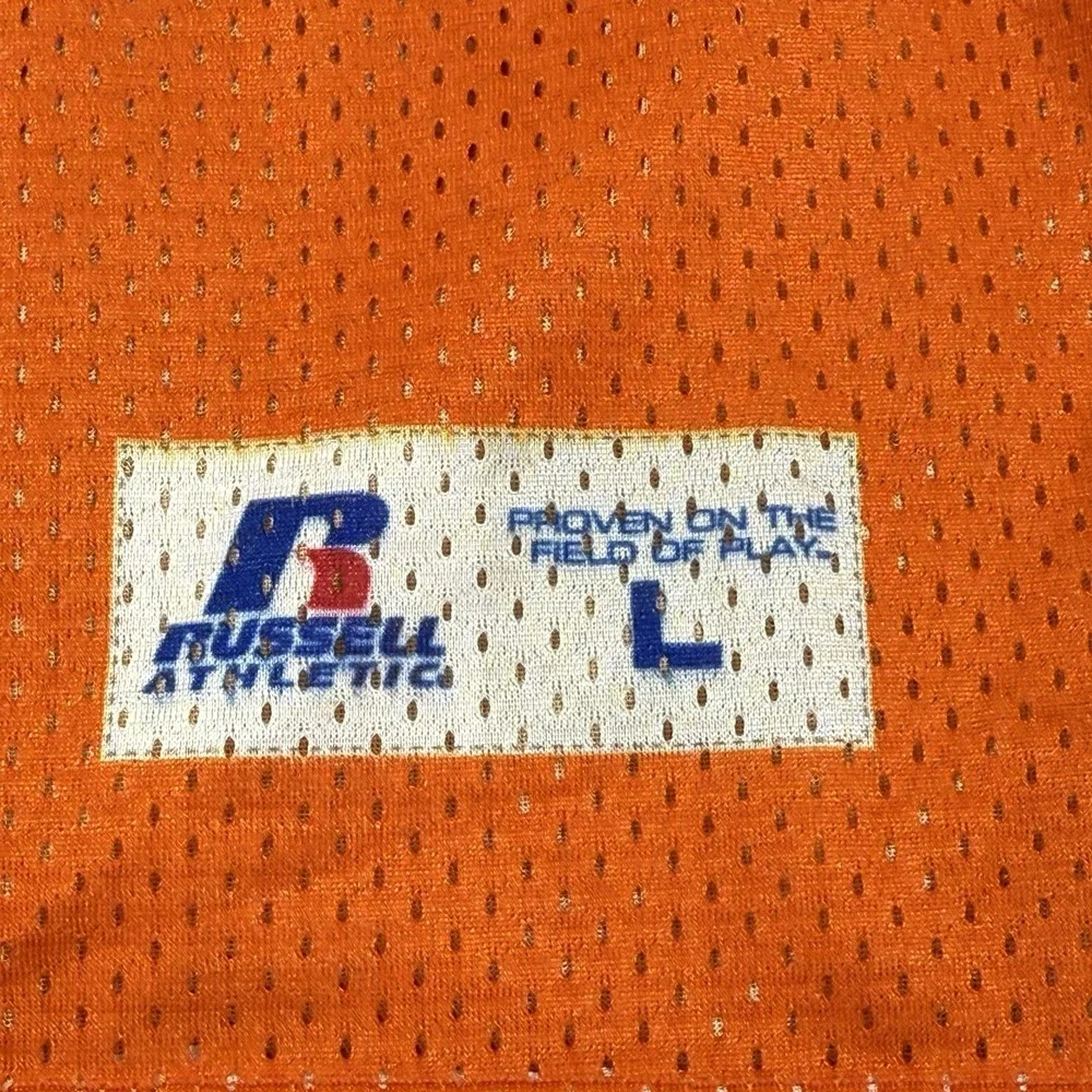 Russell Athletic Youth Sublimated Football Jersey Size L Z Route Concept Y2K #95